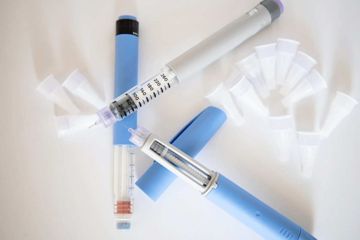 Insulin injection pen or insulin cartridge pen for diabetics