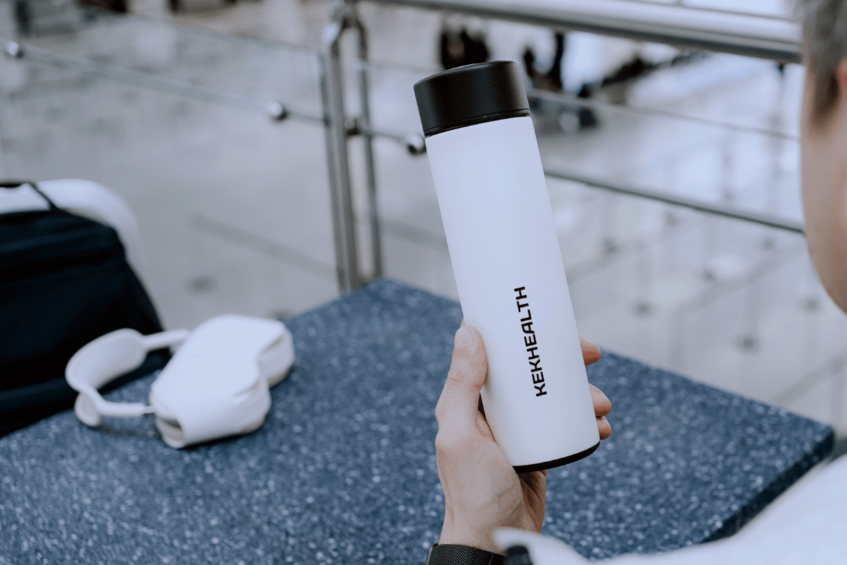 Insulin travel cooler packed for a summer trip to Europe