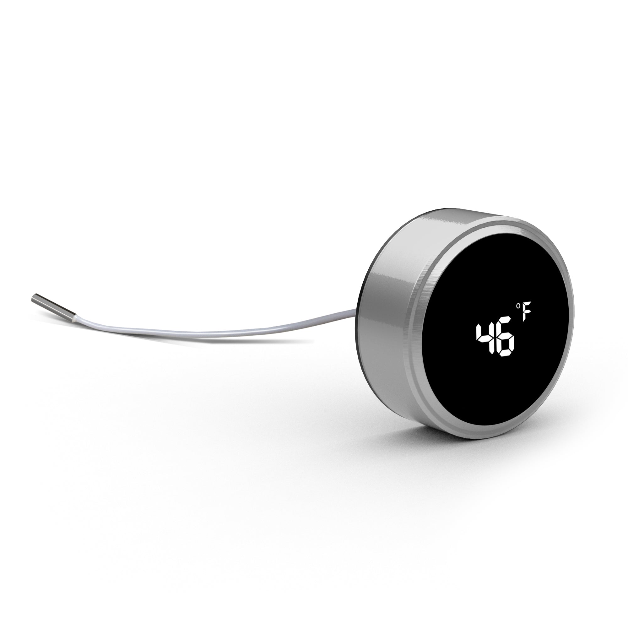 Odyssey Series Insulin Cooler LED Cup Lid Fahrenheit- Sliver