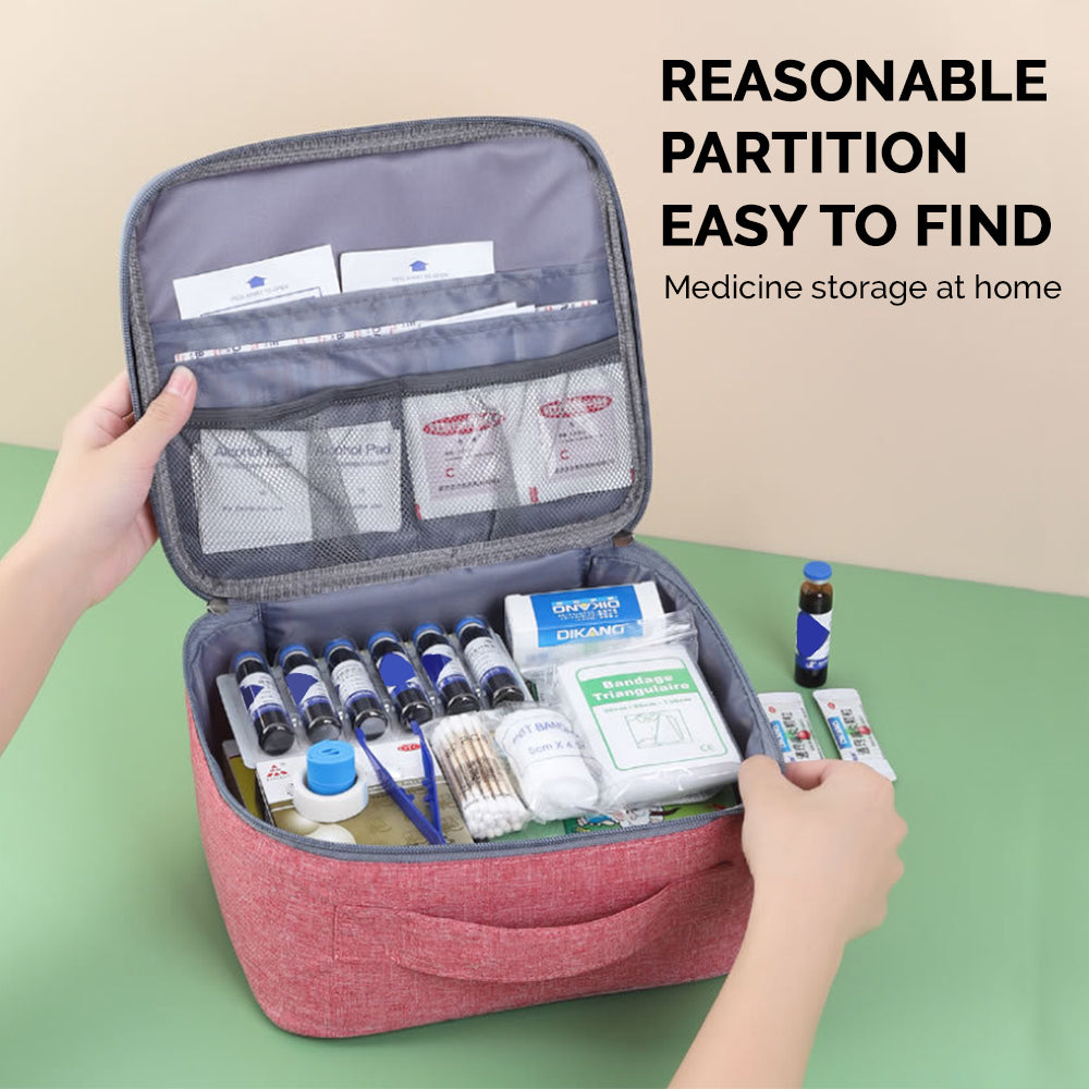 DISONCARE Diabetes Travel Case for Glucose Monitoring Tools, Insulin Pens,  Syringes, Etc Includes Insulation Lining - High Quality Materials (Nylon)