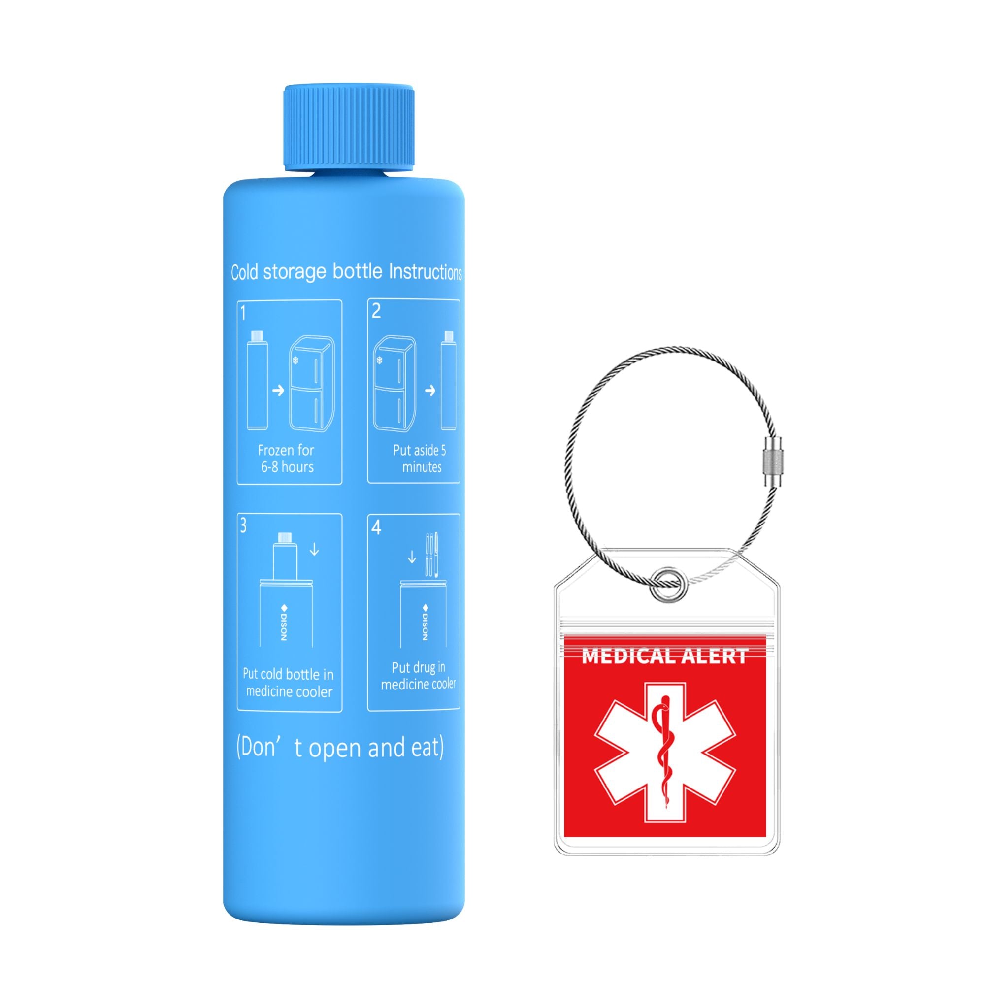 Hard Insulin Cooler Gel Bottle Suitable (BC-B001 / BC-B002/BC-B004/)