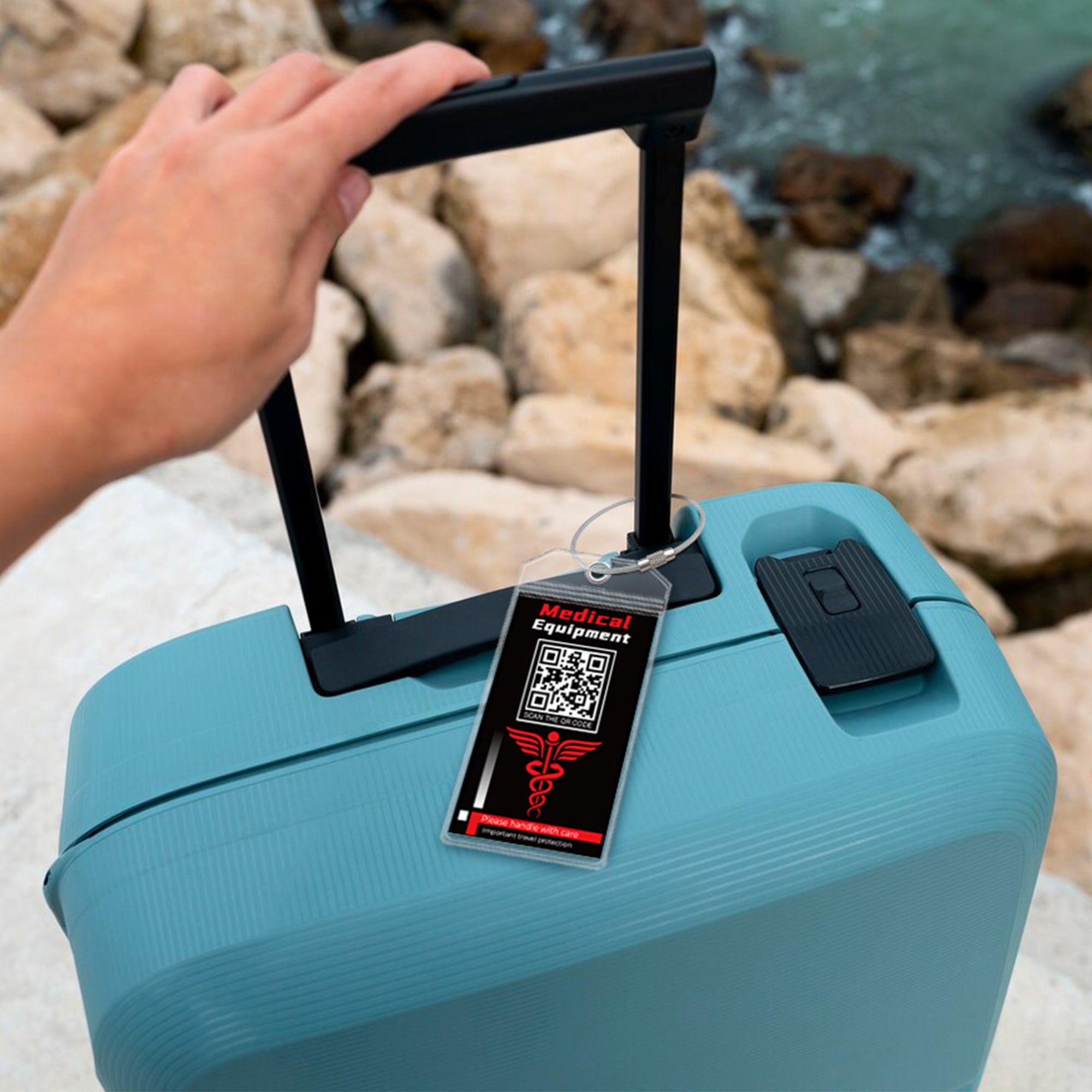 Medical Equipment Luggage Tag for Travel (6PCS)