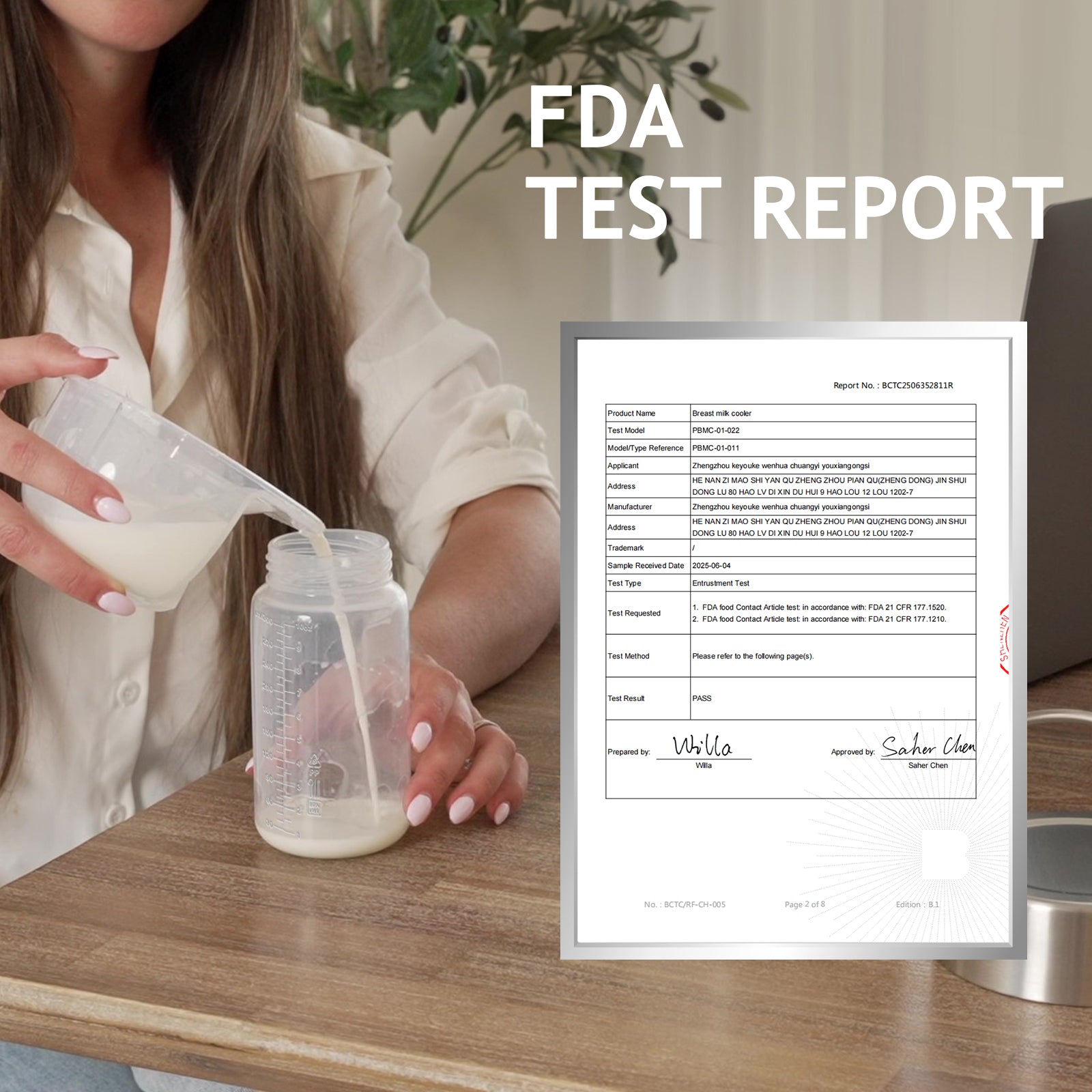 11oz Breast Milk Cooler – 16H Cooling, 1 Bottle, Travel-Ready