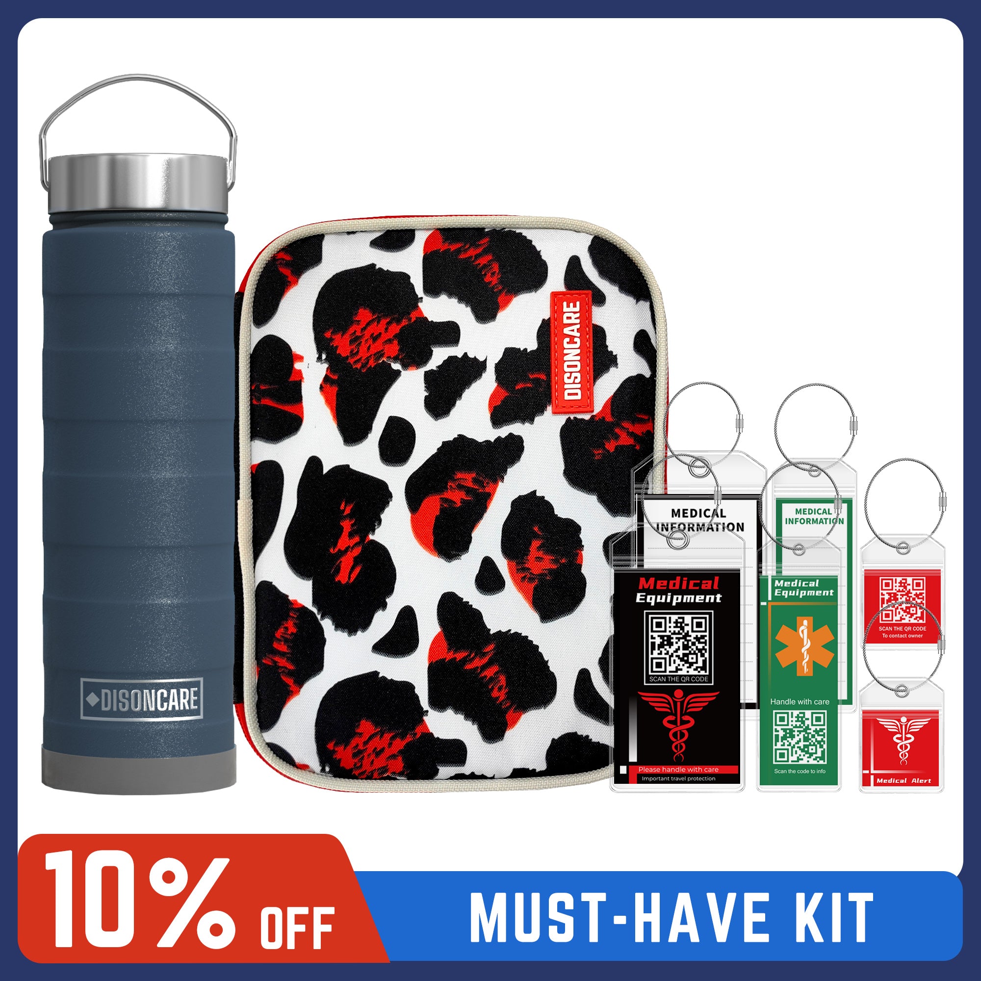 Per l'uso quotidiano kit da viaggio per il diabete-02