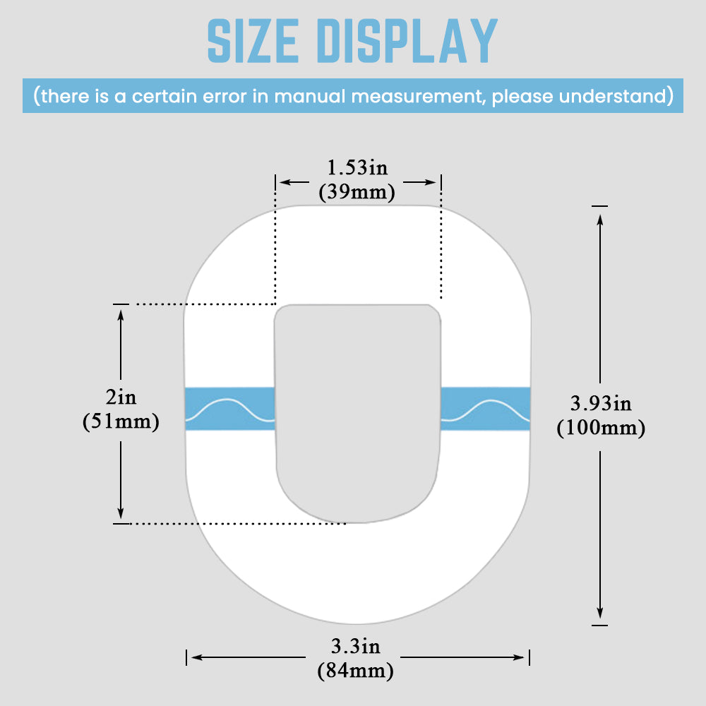 Wasserfeste Klebepflaster 30 Stück (Transparent)
