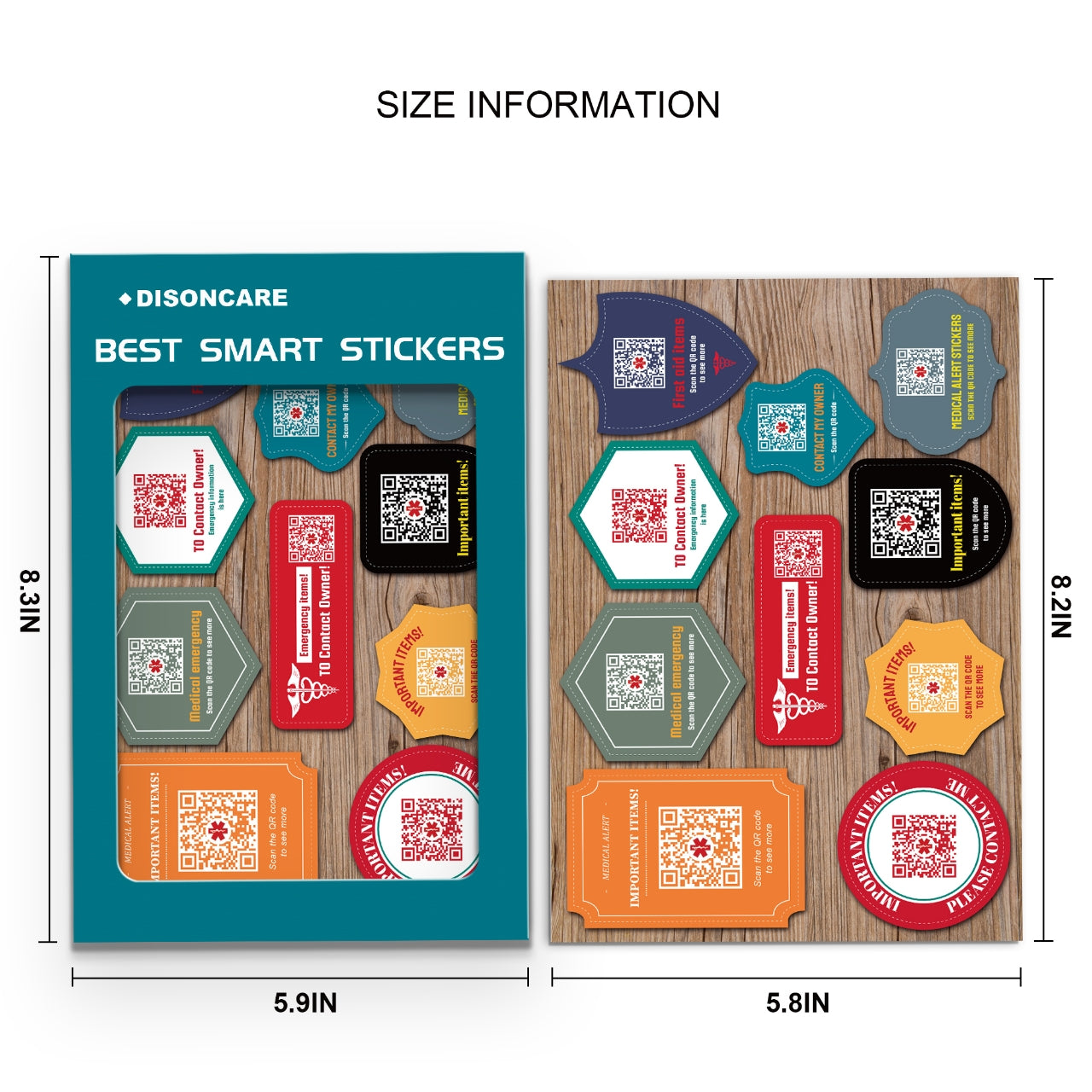 Medical Stickers for Daily Use