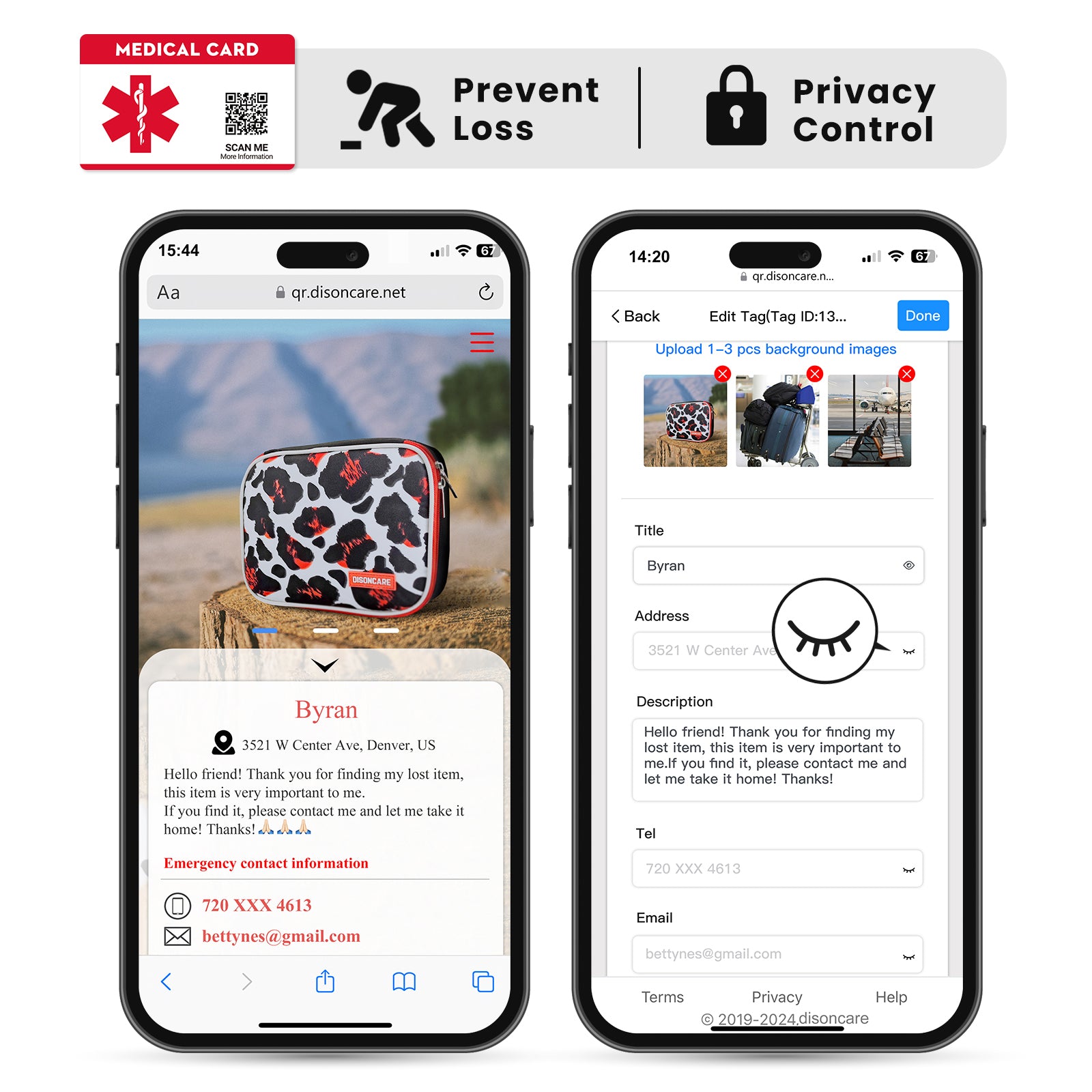 10-12H Soft Insulin Cooler Travel Bag (Black)