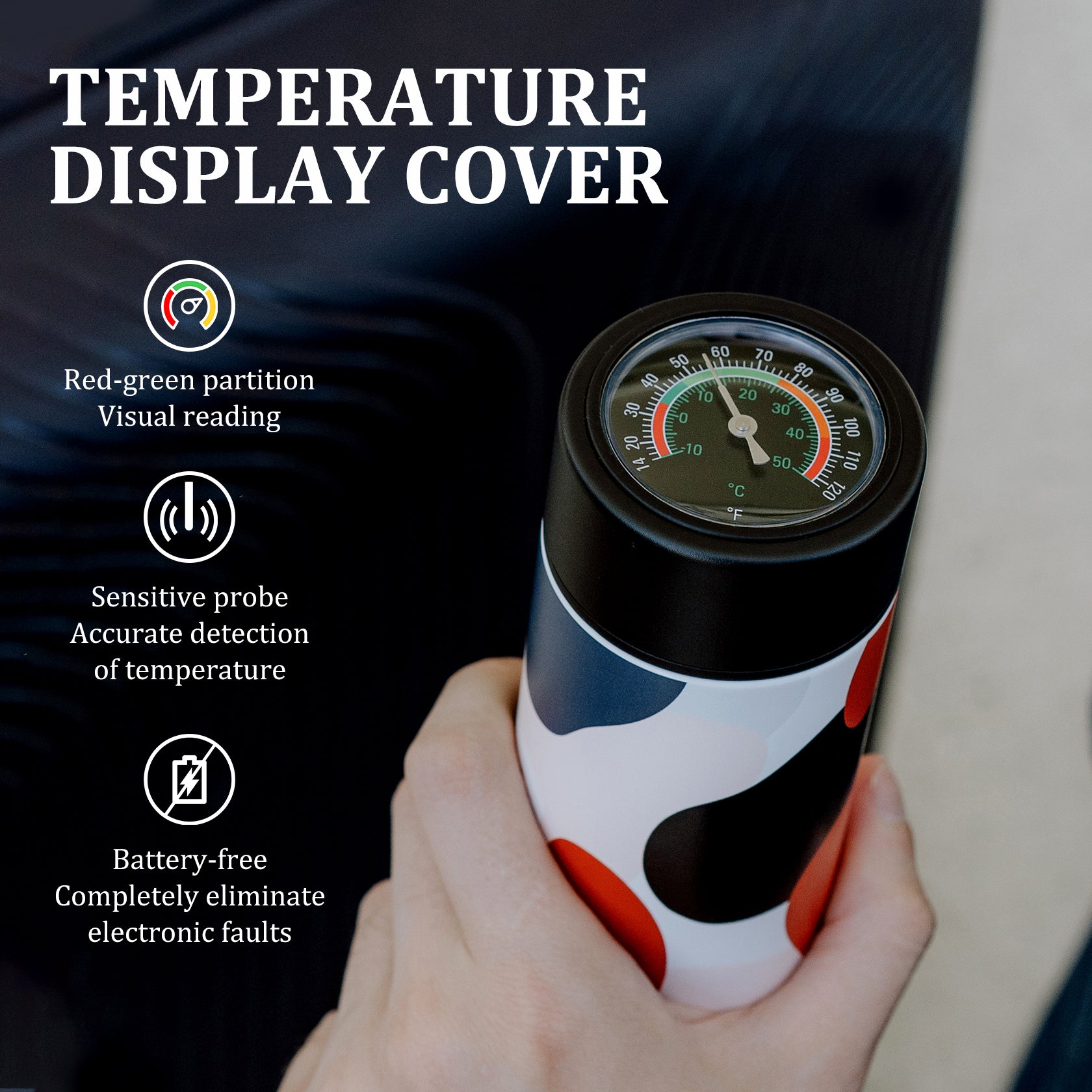 Odyssey Series 3 Pens Large Dial Mechanical Thermometer Insulin Cooler (BC-B006-Haven)