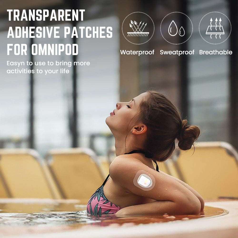 Wasserfeste Klebepflaster 30 Stück (Transparent)