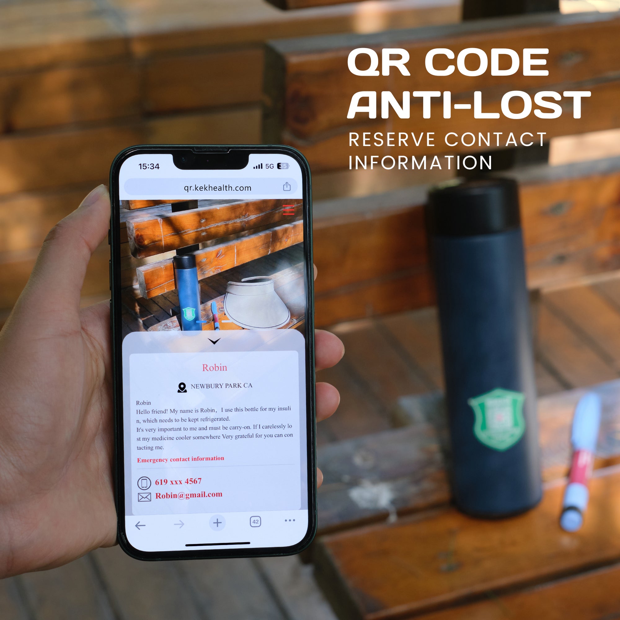 Odyssey Series 3 Pens LED Insulin Cooler (BC-B004-Navy Blue)