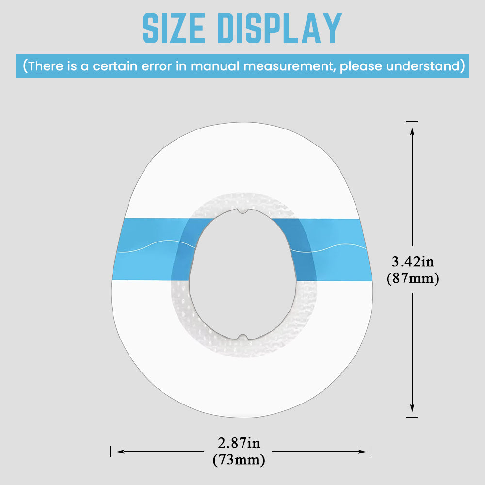 Wasserfeste Klebepflaster 30 Stück (Transparent)