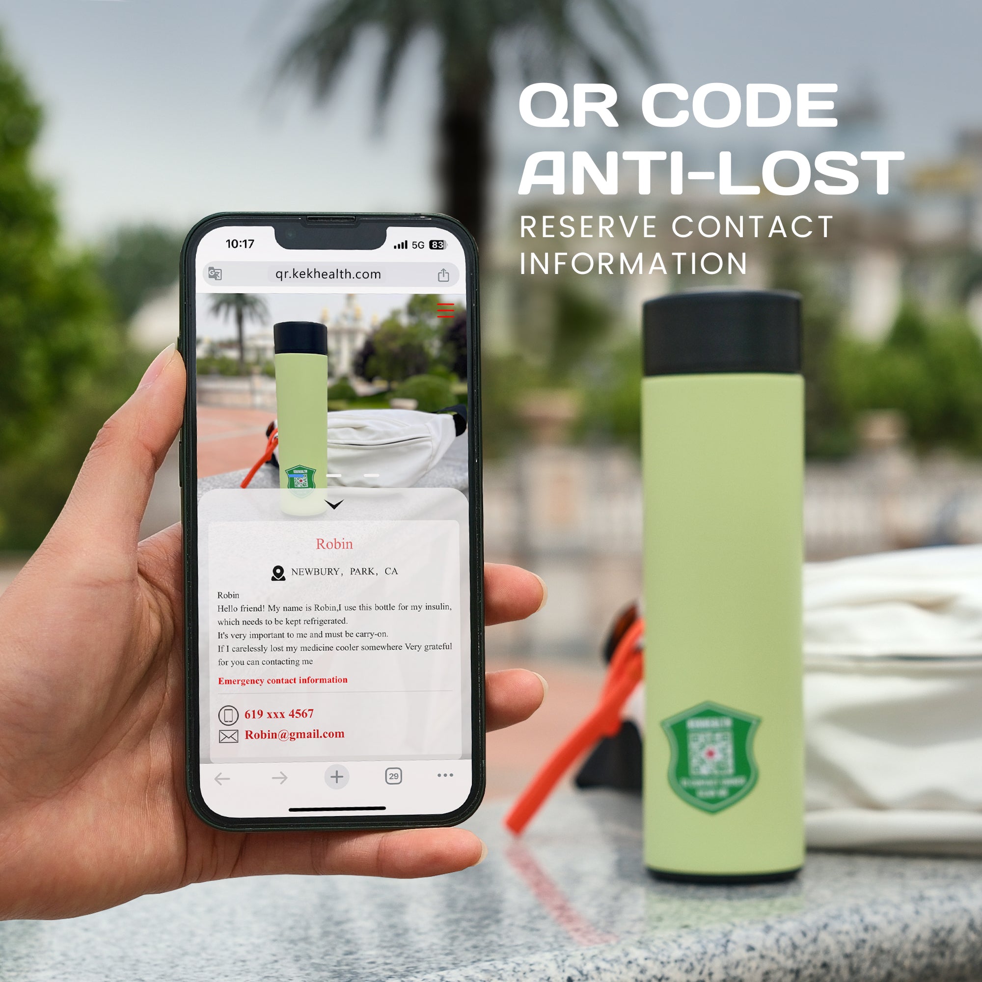 Odyssey Series 3 Pens Insulin Cooler (BC-B001-Citron)