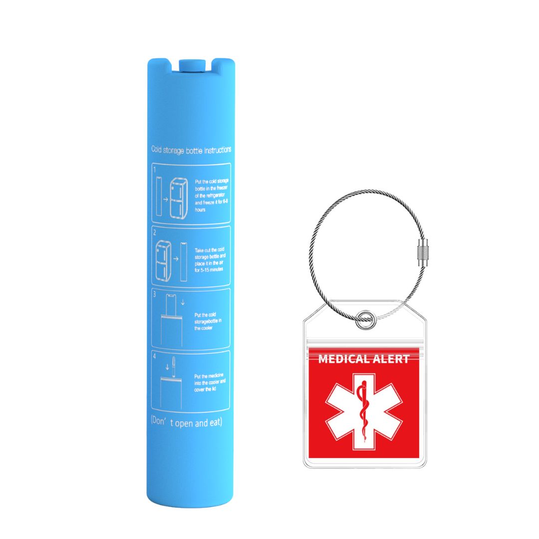 Bouteille de gel refroidisseur d'insuline dure adaptée (BC-B001 / BC-B002/BC-B004/)