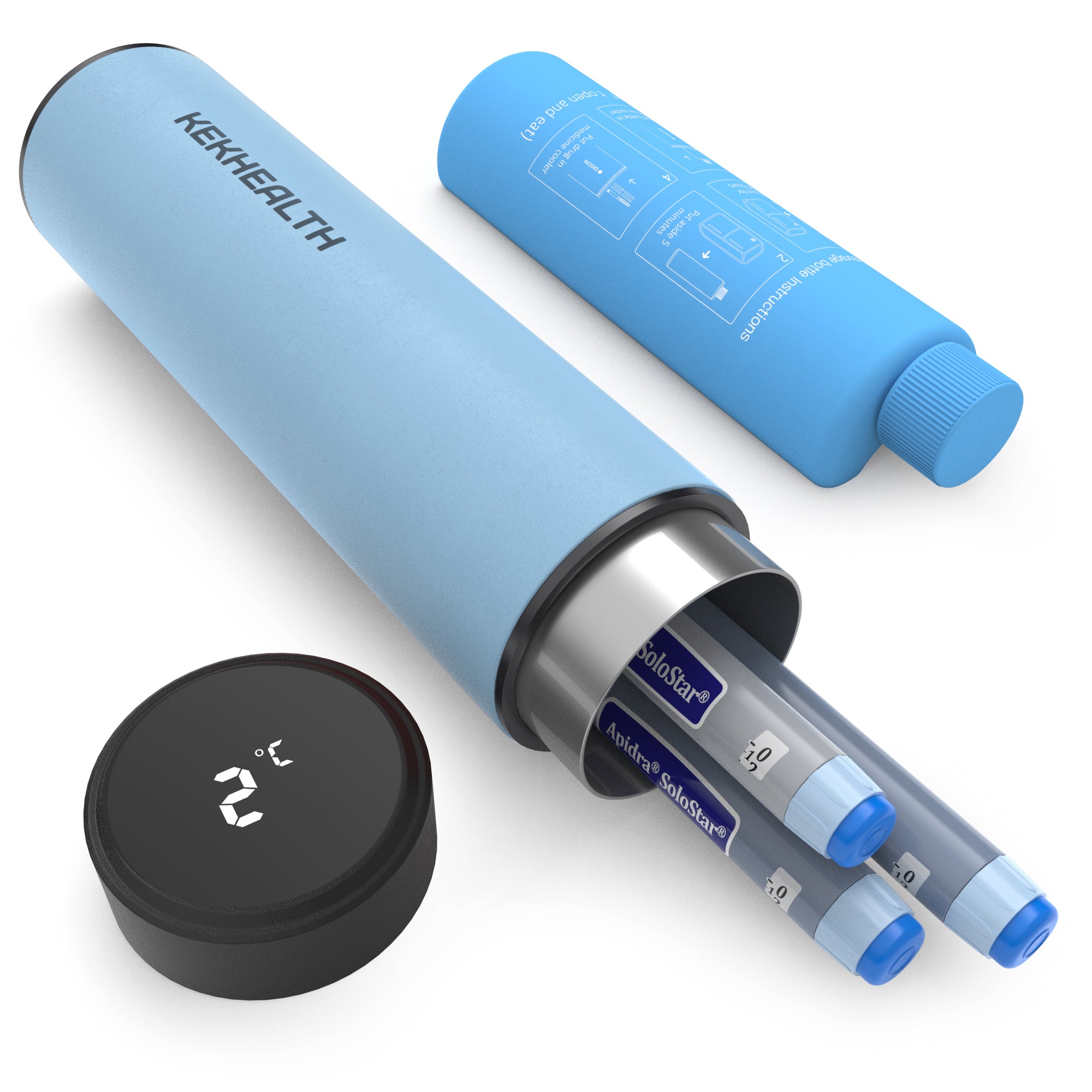 Odyssey Series 3 Pens LED Insulin Cooler (BC-B004-Serentity)