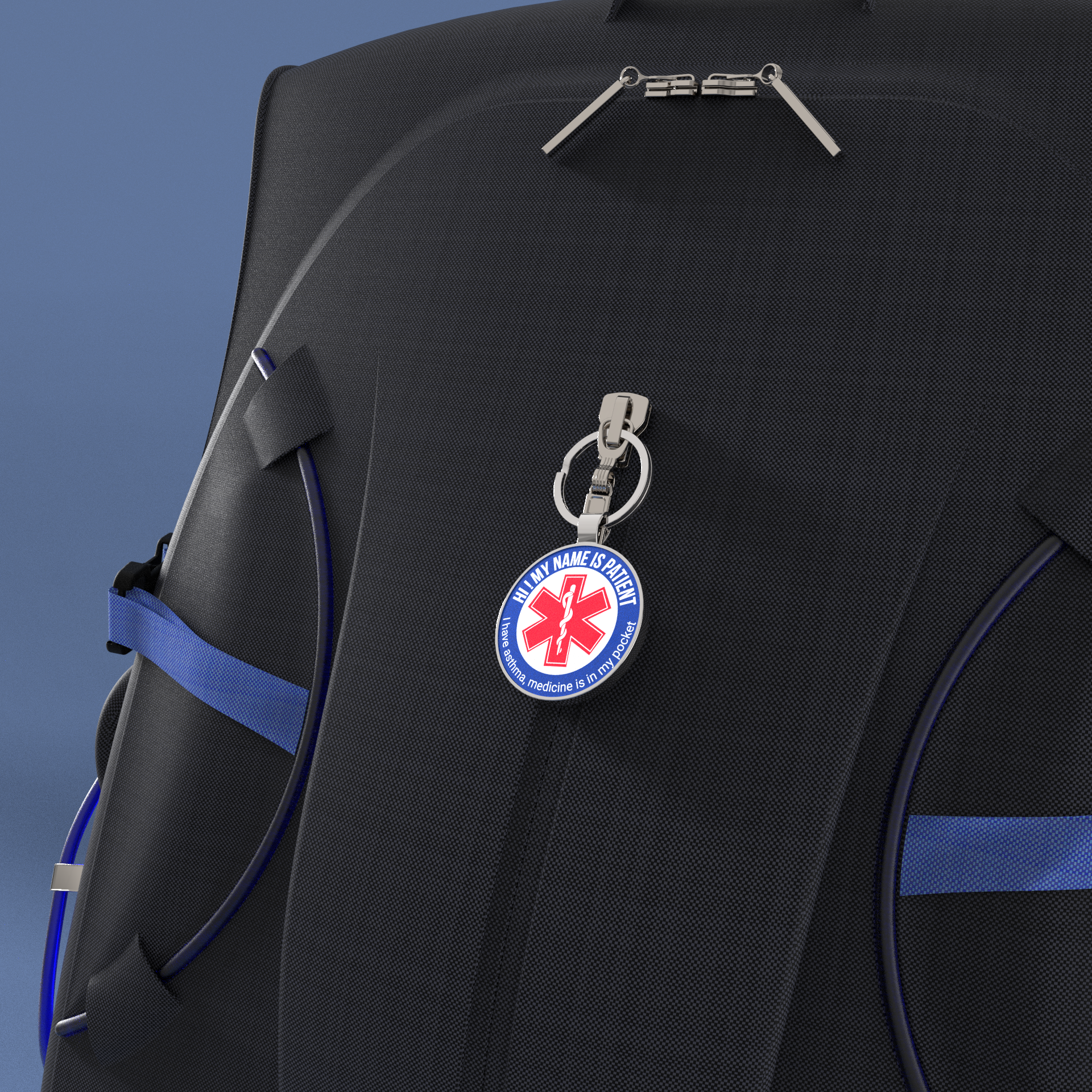 CUSTOM MEDICAL ID TAG-07