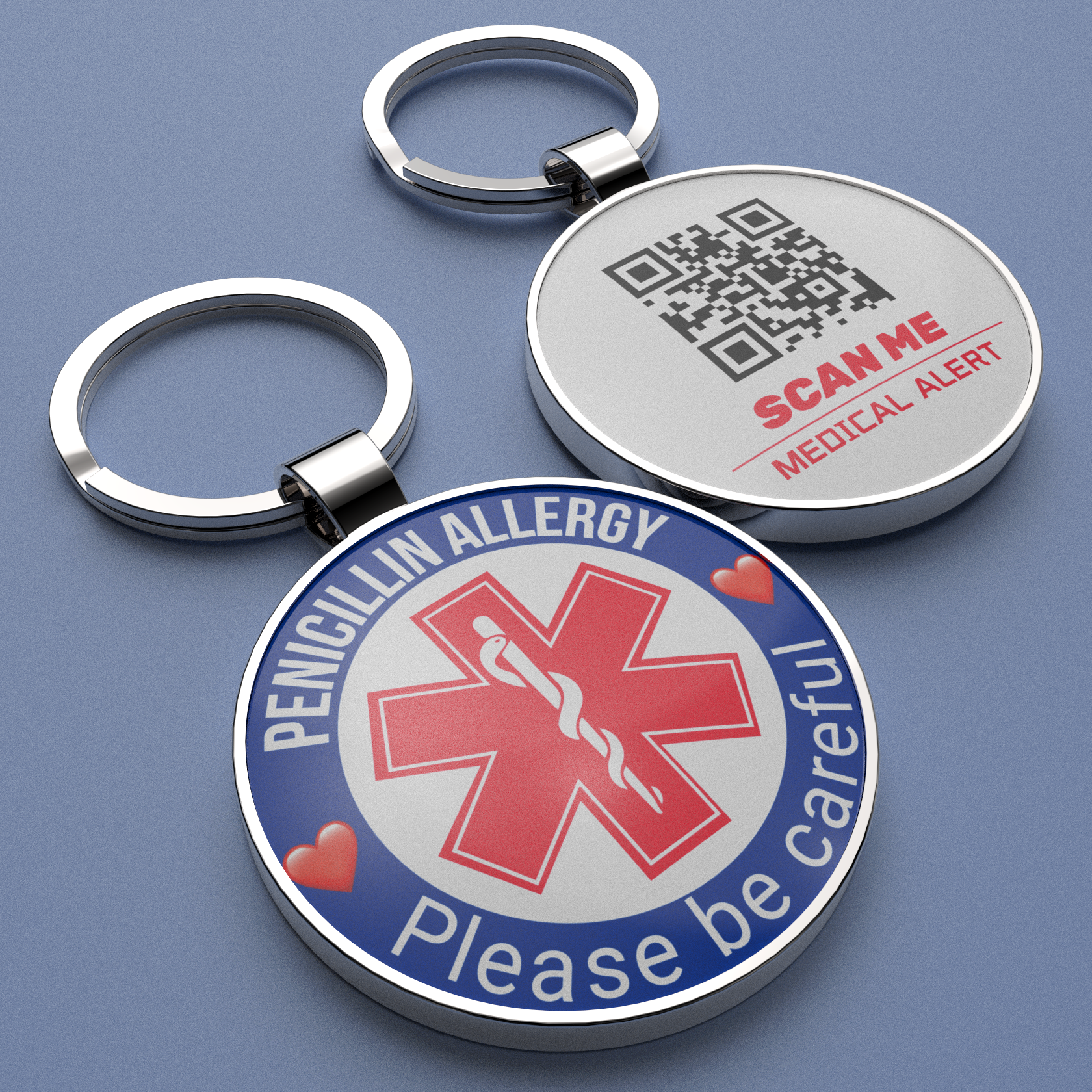 CUSTOM MEDICAL ID TAG-07