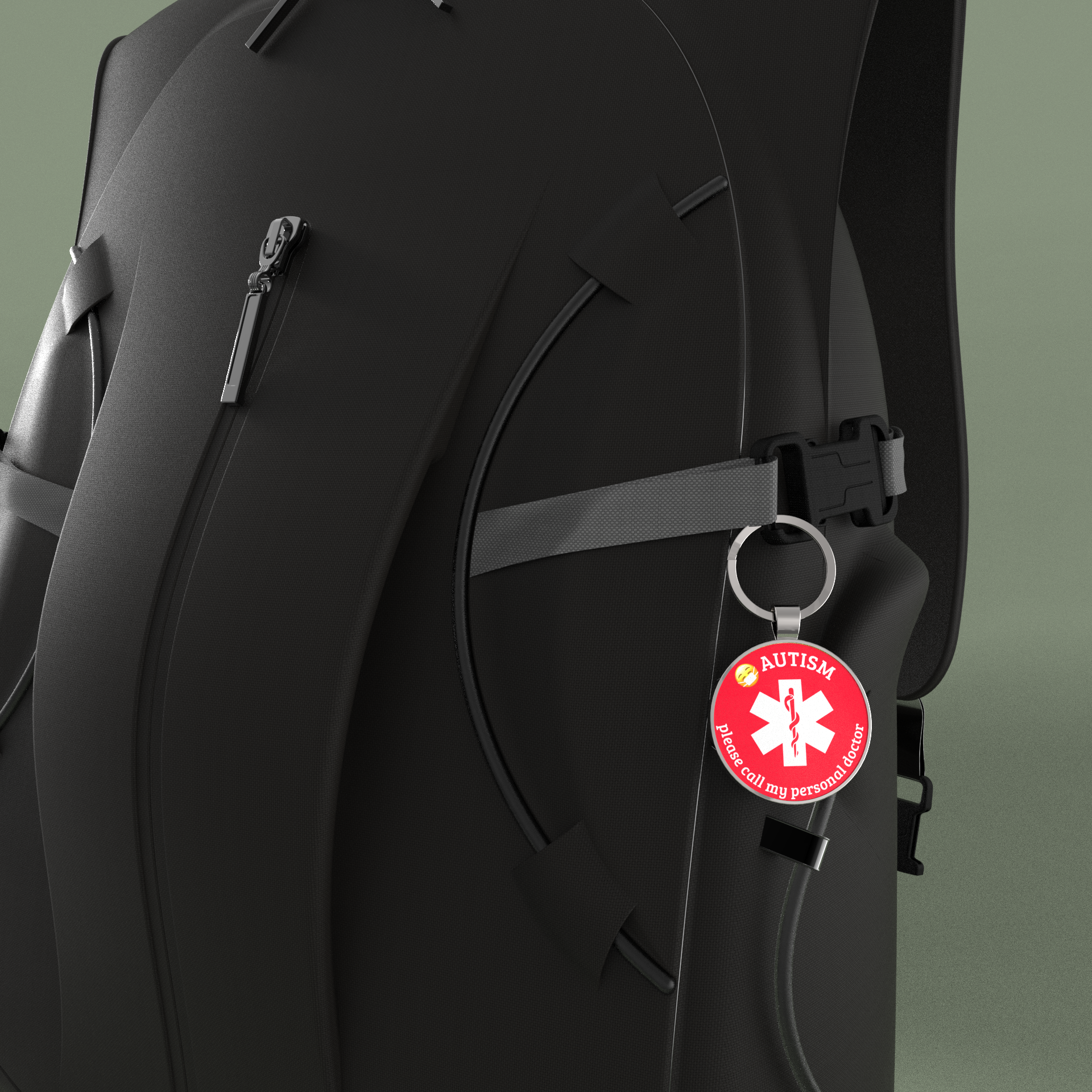 CUSTOM MEDICAL ID TAG-08