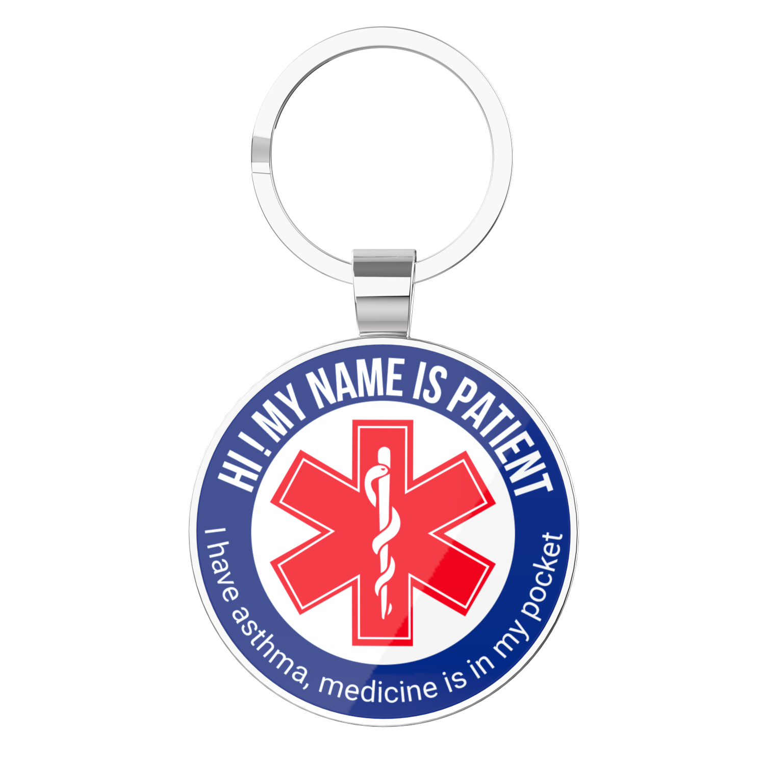 CUSTOM MEDICAL ID TAG-07