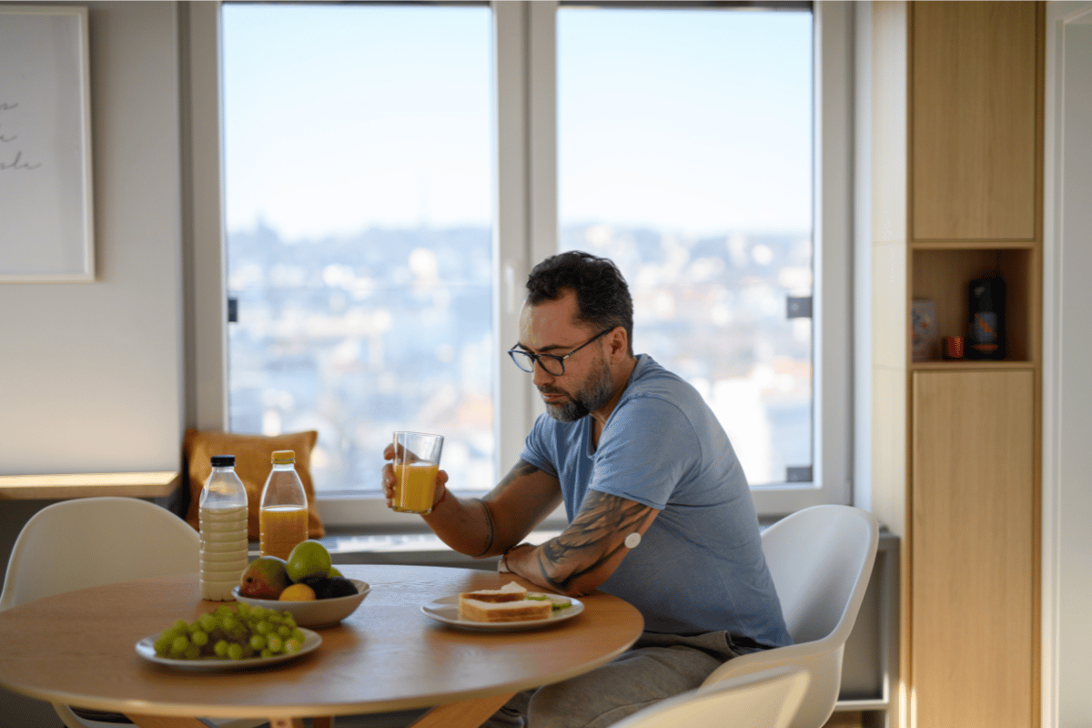 Weekly GLP-1 medication organized for safe transport outside the home