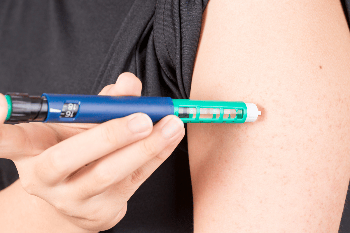 patient use insulin pen self insulin injection