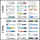 Refroidisseur d'insuline et de médicaments LED 60H 3 stylos (BC-B004 Hazel)
