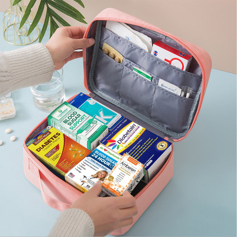 First Aid Kit Aviation Emergency Trauma Kit Storage Bag (2 pieces)