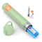 Enfriador pequeño de insulina y medicamentos 16H 1 pluma para uso diario (BC-B005 verde)