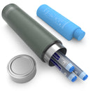 Enfriador compacto de insulina y medicamentos 60H, 3 bolígrafos (BC-B001 Jungle Green)