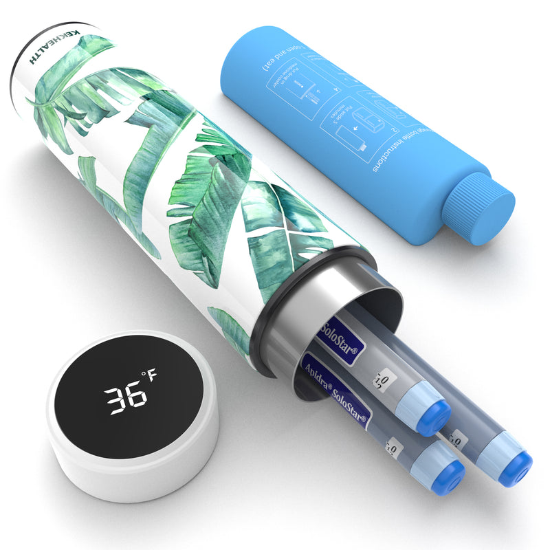 Refroidisseur d'insuline et de médicaments LED 60H 3 stylos (BC-B004 Chloé)