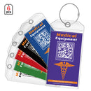 Gepäckanhänger für medizinische Geräte für die Reise (6 Stück)