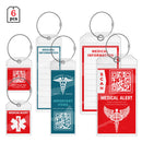 DISONCARE Gepäckanhänger für medizinische Geräte – 6er-Pack
