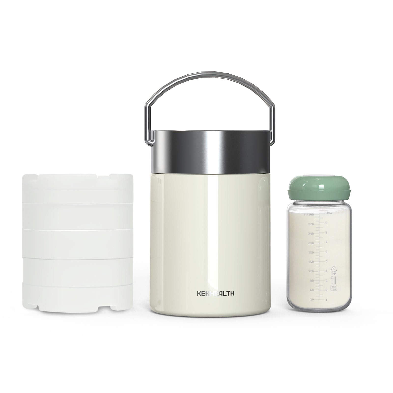 11oz Breast Milk Cooler – 16H Cooling, 1 Bottle, Travel-Ready