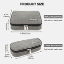 DISONCARE Insulin Cooler Travel Case Diabetic Medication Cooler for Insulin Pens and Other Diabetic Supplies with Ice Packs and Insulation Liner