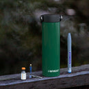 Refroidisseur portable d'insuline et de médicaments 60H, 5 stylos (BC-B002 vert)