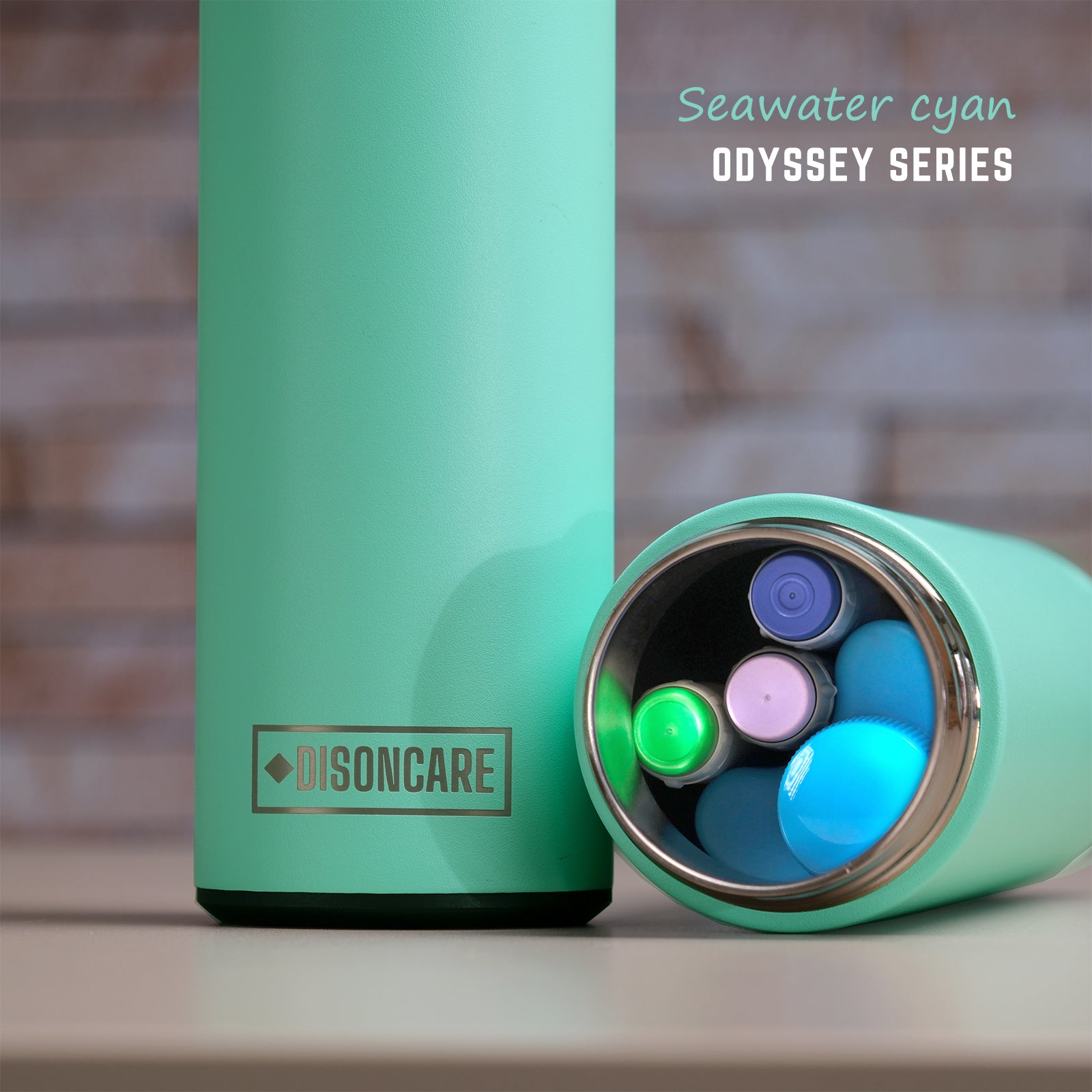 Odyssey Series 3 Pens LED Insulin Cooler (BC-B004-Seawater Cyan)