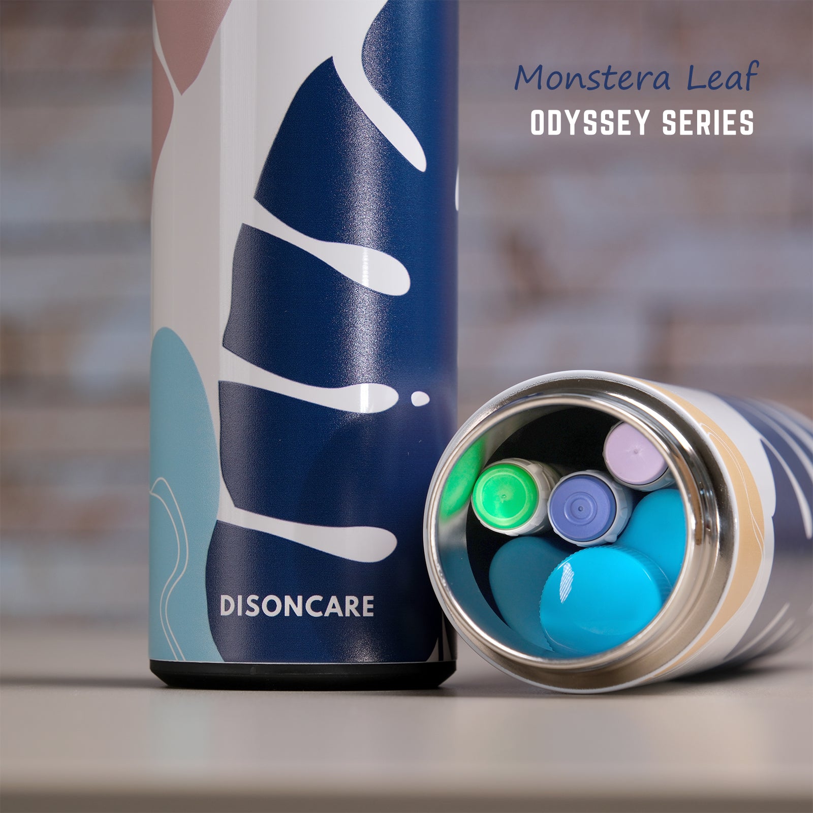 Odyssey Series 3 Pens Insulin Cooler (BC-B001-Monstera Leaf)