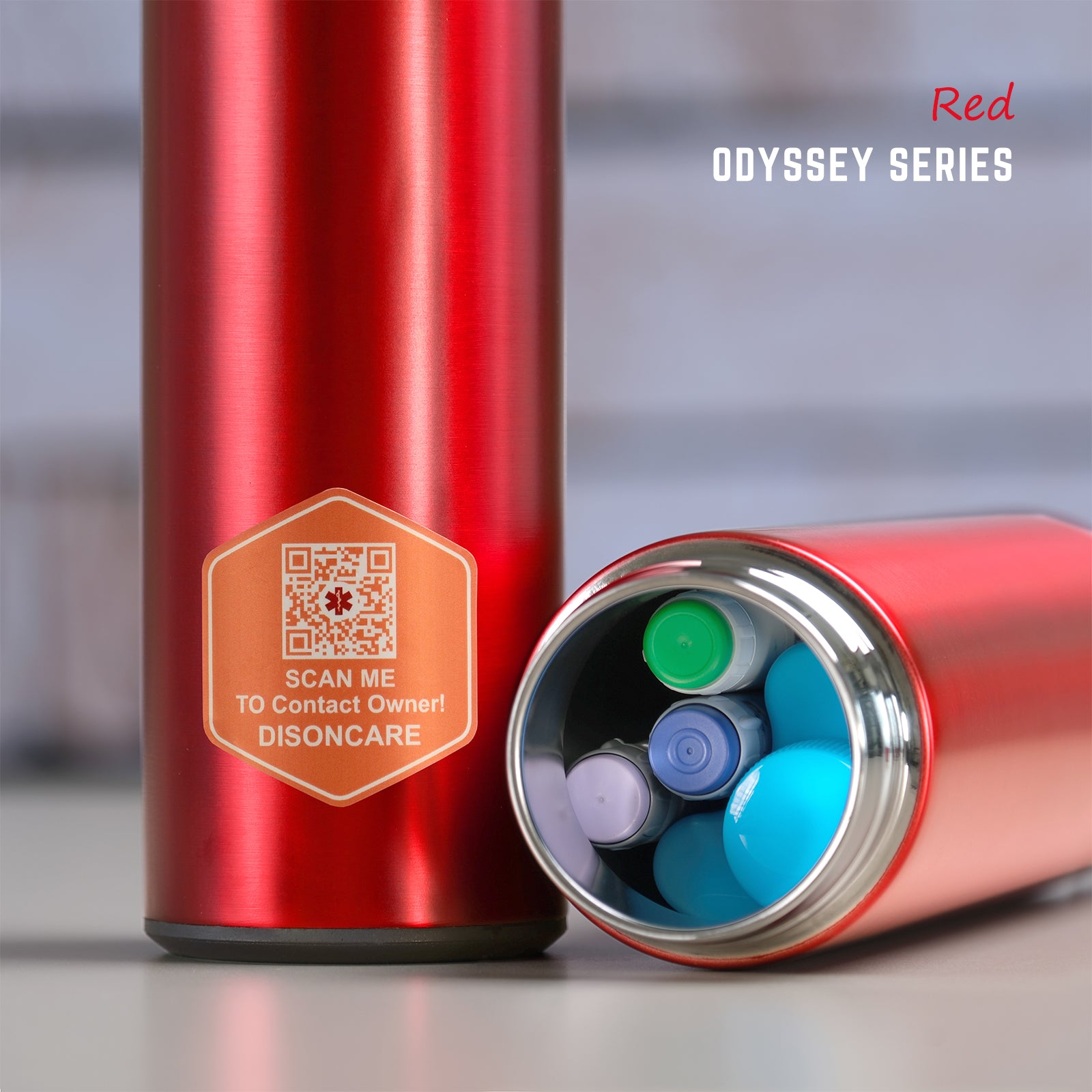 Odyssey Series 3 Pens Insulin Cooler (BC-B001-Red)