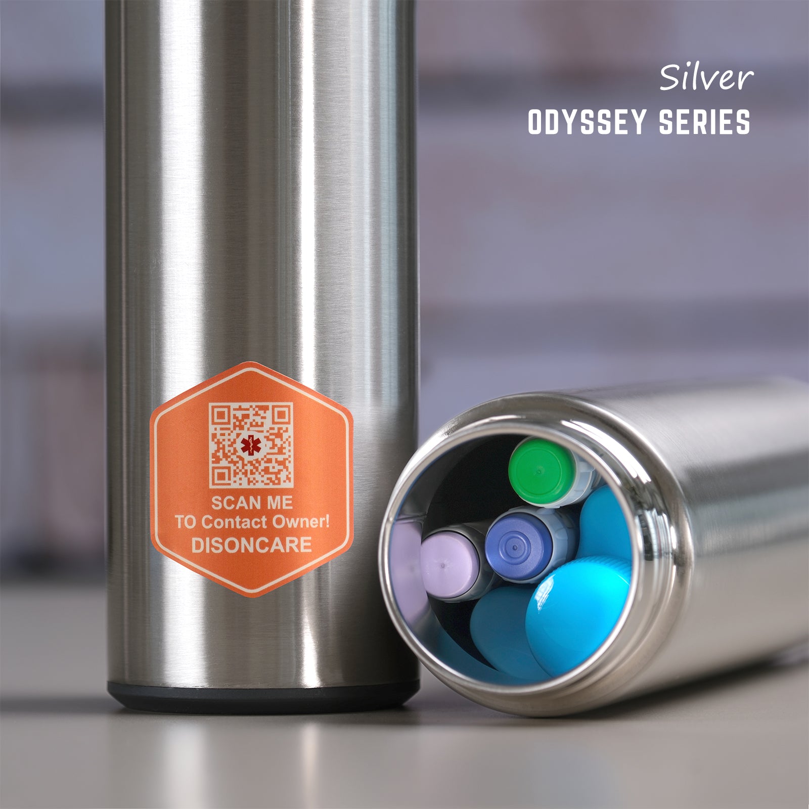 Odyssey Series 3 Pens Insulin Cooler (BC-B001-Sliver)