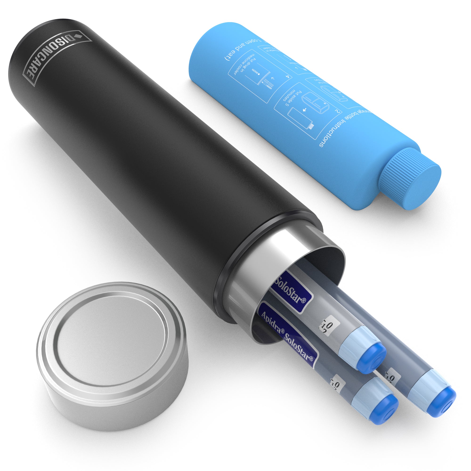Odyssey Series 3 Pens Insulin Cooler (BC-B001-Black)