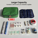 18-20H Soft Insulin Cooler Travel Bag (Green)