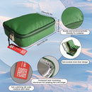 Bolsa de viaje con refrigerador de insulina suave 18-20H (verde)