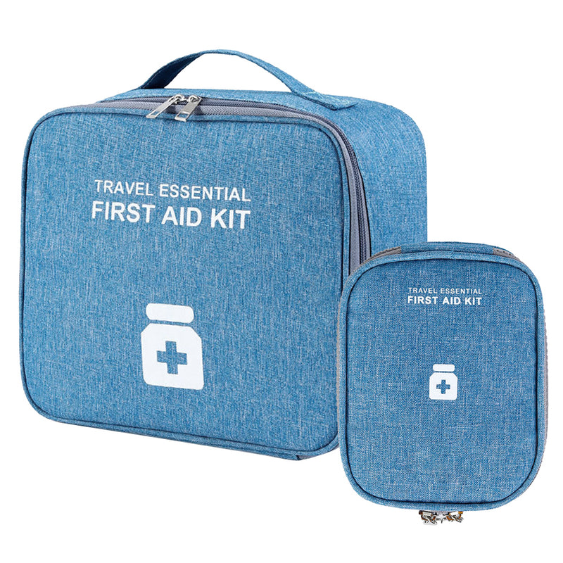 First Aid Kit Aviation Emergency Trauma Kit Storage Bag (2 pieces)