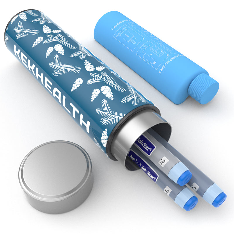 60H 3 Stifte kompakter Insulin- und Medikamentenkühler (BC-B001 Hazel)