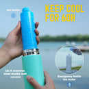 60H 3 Pens Compact Insulin & Medications Cooler (BC-B001 Seawater Cyan)